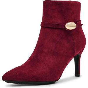 imageAnne Klein Womens Margie Ankle BootBurgundy