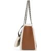 imageAnne Klein NS tote with sherpa and chain detailing