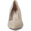imageAnne Klein Womens Benedette Padded Insole Faux Leather PumpsPlatinum