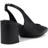 imageAnne Klein Womens Faux Leather Square Toe Slingback HeelsBlack