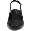 imageAnne Klein Womens Faux Leather Square Toe Slingback HeelsBlack