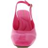 imageAnne Klein Womens Faux Leather Square Toe Slingback HeelsFuschia