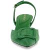 imageAnne Klein Womens IVA Faux Suede Slingback PumpsGreen