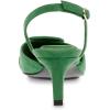 imageAnne Klein Womens IVA Faux Suede Slingback PumpsGreen