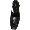 imageAnne Klein Womens Mona Textured Patent Loafer HeelsBlack Croc