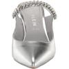 imageAnne Klein Womens Remi Embellished SlipOn PumpsSilver