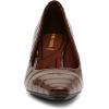 imageAnne Klein Womens Ruthie Textured Patent PumpsBrown Croc
