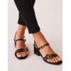 imageAnne Klein Womens Block Heel Sandal MackenzieBlack