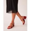 imageAnne Klein Womens Block Heel Sandal MackenzieDeep Red