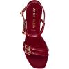 imageAnne Klein Womens Block Heel Sandal MackenzieDeep Red