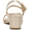 imageAnne Klein Womens Block Heel Sandal MackenzieLight Gold