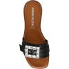 imageAnne Klein Womens Capara Flat SandalBlack Smooth