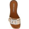 imageAnne Klein Womens Capara Flat SandalNatural Raffia