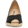imageAnne Klein Womens EZZIE Wedge Slip On Wedge SandalsBlack