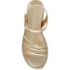 imageAnne Klein Womens Ellen Flat SandalGold