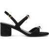 imageAnne Klein Womens Felipa Heeled SandalBlack Suede