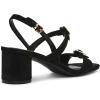 imageAnne Klein Womens Felipa Heeled SandalBlack Suede