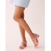 imageAnne Klein Womens Felipa Heeled SandalPink Suede