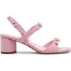 imageAnne Klein Womens Felipa Heeled SandalPink Suede