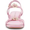 imageAnne Klein Womens Felipa Heeled SandalPink Suede