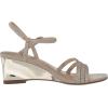imageAnne Klein Womens Genova Wedge SandalPlatinum
