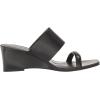 imageAnne Klein Womens Gigi Wedge SandalBlack