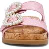 imageAnne Klein Womens Happy SandalPink Raffia