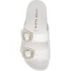 imageAnne Klein Womens Happy SandalWhite Raffia