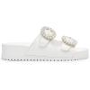 imageAnne Klein Womens Happy SandalWhite Raffia
