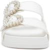 imageAnne Klein Womens Happy SandalWhite Raffia