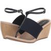 imageAnne Klein Womens Ikari Patent Thong Wedge SandalsNavy