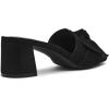 imageAnne Klein Womens Kizmet Heeled SandalBlack Suede