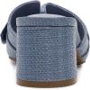 imageAnne Klein Womens Kizmet Heeled SandalBlue Raffia
