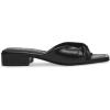 imageAnne Klein Womens Lorena Heeled SandalBlack Smooth