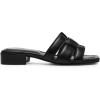 imageAnne Klein Womens Loyal Heeled SandalBlack Smooth