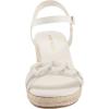imageAnne Klein Womens Marina Wedge SandalWhite