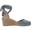 imageAnne Klein Womens Open Heel Round Toe Wedge HeelsBlue