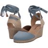 imageAnne Klein Womens Open Heel Round Toe Wedge HeelsBlue