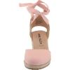 imageAnne Klein Womens Open Heel Round Toe Wedge HeelsLight Pink