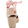 imageAnne Klein Womens Open Heel Round Toe Wedge HeelsLight Pink