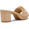 imageAnne Klein Womens Pepper Heeled SandalNatural Raffia