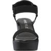 imageAnne Klein Womens Pettie Wedge SandalBlack Elastic