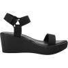 imageAnne Klein Womens Pettie Wedge SandalBlack Elastic