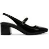imageAnne Klein Womens Pia Heeled SandalBlack Patent