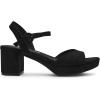 imageAnne Klein Womens Piper Heeled SandalBlack Sued