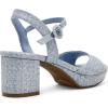 imageAnne Klein Womens Piper Heeled SandalBlue Raffia