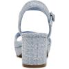 imageAnne Klein Womens Piper Heeled SandalBlue Raffia