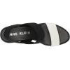 imageAnne Klein Womens Stretch Platform HeelsWhiteBlack