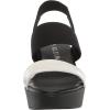 imageAnne Klein Womens Stretch Platform HeelsWhiteBlack