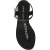 imageAnne Klein Womens Tessa Flat SandalBlack Smooth